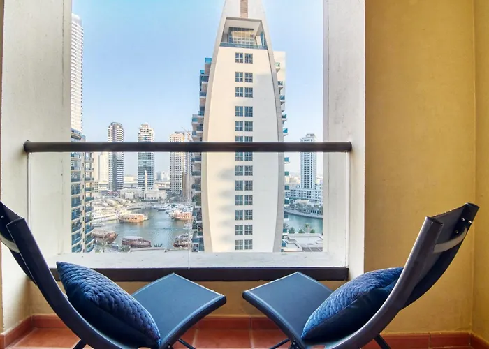 La Buena Vida Holiday Homes, Luxe, 3Br With, Full Kitchen, Marina View, By Jbr Beach, Tram & Marina