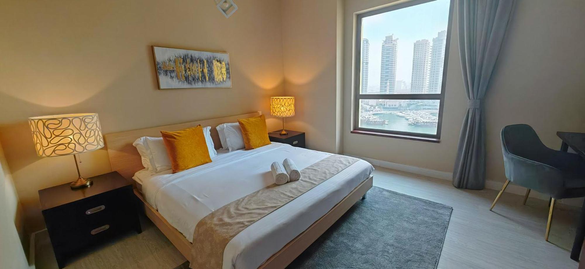 La Buena Vida Homes, Luxe, 3br With, Full Kitchen, Marina View, By Jbr Beach, Tram & Marina Apartment Dubai