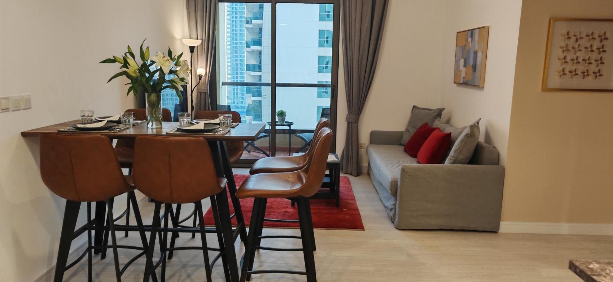 Apartment La Buena Vida Homes, Luxe, 3br With, Full Kitchen, Marina View, By Jbr Beach, Tram & Marina *
